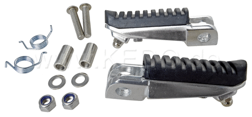 Kedo Street Pegs' (Driver), Complete set incl Springs and Small Parts (Without bracket). | 41792