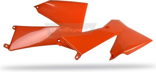 POLISPORT RADIATOR COVERS ORANGE | 8428300001