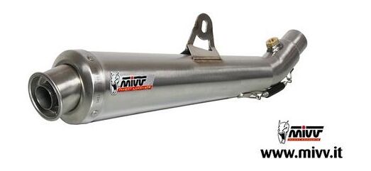 MIVV / ミヴ -SPORT Xcone- スリップオン ステンレス for TRIUMPH SPEED TRIPLE (05-06) | T.005.LC3