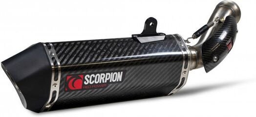 Scorpion Mufflers Serket Parallel Slip-on Carbon Fibre Sleeve | RKT94CEO
