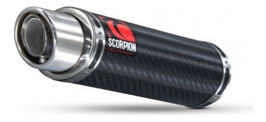 Scorpion / スコーピオンエキゾースト Stealth スリップオン カーボンファイバースリーブ eマーク Honda CBR 600 RR 2013 - 2018 | HA158CEO