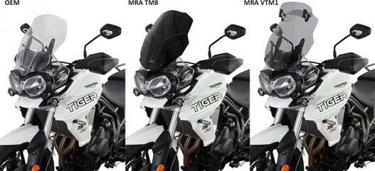 MRA / エムアールエーTIGER 800 /XC /XR - Touring windshield "TM" 2018- | 4025066164912