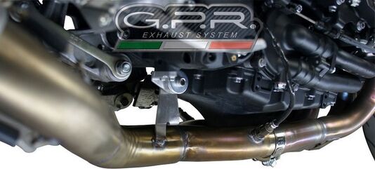 GPR / ジーピーアール Original For Yamaha Mt-10 / Fj-10 2016/20 E4 Homologated Full Exhaust Catalized Furore Evo4 Nero | E4.Y.204.CAT.FUNE