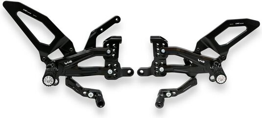 CNC Racing / シーエヌシーレーシング Adjustable rear sets RPS Ducati Panigale V4 series for V4, V4 S and V4 Speciale | PE406
