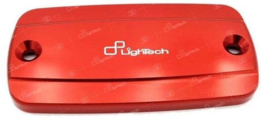 LighTech / ライテック Clutch/Brake Pump Reservoir Cover, Color: Red | FBC01ROS