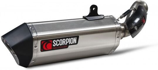 Scorpion Mufflers Serket Parallel Slip-on Brushed Stainless Steel Sleeve | RKT94SEO