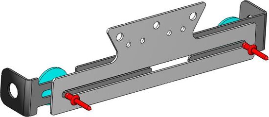 Access Design / アクセスデザイン Flat universel licence plate holder | SPU004