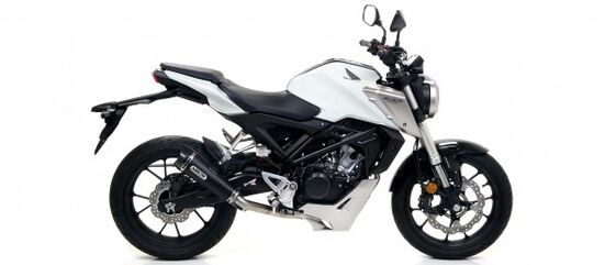 ARROW / アロー HONDA CB 125R Eマーク ニクロム X-KONE サイレンサー + カーボンエンドキャップ ARROW コレクター用 l 51516XKI