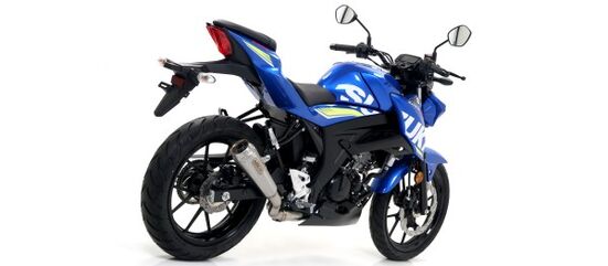 ARROW / アロー SUZUKI GSX-S 125 '17 eマーク認証 ニクロム PRO RACE サイレンサー ウェルデッドリンクパイプ付 アローコレクター用 | 71871PRI