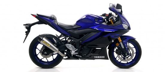 ARROW / アロー YAMAHA YZF R3 COMPETITION フルシステム + ステンレスコレクター+チタン リンクパイプ + サンダーサイレンサー | 71180CKZ