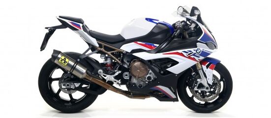 ARROW / アロー BMW S1000Rr 2019- フルシステム High V. + INOXコレクター+パイプ Pro-Raceエキゾースト+ チタンウェルデッドリンクパイプ(Dbk) | 71206CP