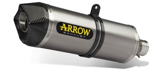 ARROW / アロー SUZUKI DL 1000 V-STROM '14 eマーク認証 アルミニウムダーク MAXI RACE-TECH サイレンサー カーボンエンドキャップ付 FOR ORIGINAL コレクター | 71816AKN