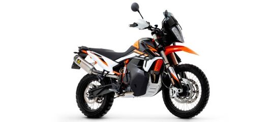 ARROW / アロー KTM 790 Adventure 2019- Race Tech チタンエキゾースト (Eマーク) ウェルデッドリンクパイプ + カーボンエンドキャップ | 71904PK