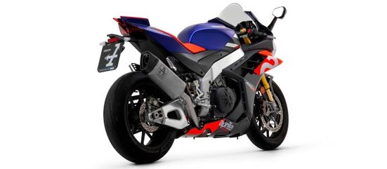 Arrow / アロー APRILIA RSV4 1100 FACTORY チタニウムリンクパイプ+チタニウム PISTA サイレンサー カーボンエンドキャップ DB KILLER付属 | 71003PT