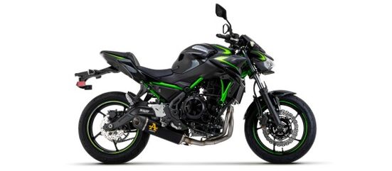 Arrow / アロー KAWASAKI Z650 21/22 認証マフラー コンプリートシステム ステンレスコレクター DARK アルミニウム INDY RACE サイレンサー | 71937AKNW