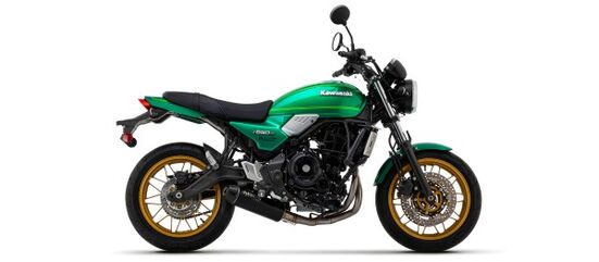 Arrow / アロー KAWASAKI Z650RS '22 認証マフラー コンプリートシステム ステンレスコレクター ニクロム REBEL サイレンサー カーボンエンドキャップ | 74510RBW