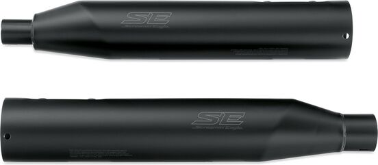 Harley-Davidson Screamin' Eagle® Street Cannon Performance Slip-On Mufflers - 4.5" - Satin Black | 64900554B