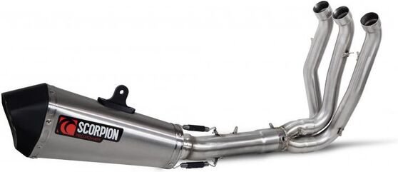 Scorpion Mufflers Serket Taper Full System Brushed Stainless Steel Sleeve | RTR93SYSSEO
