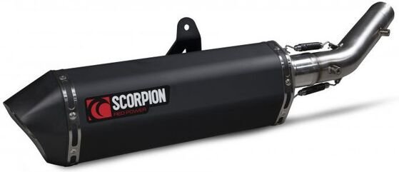 Scorpion Mufflers Serket Parallel Slip-on Black Ceramic Coated Sleeve | RYA122BCER