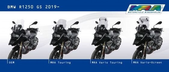 MRA / エムアールエーR1250GS /ADVENTURE - Touring windshield "TM" 2019- | 4025066165766