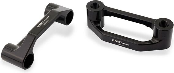 CNC Racing / シーエヌシーレーシング Rear footrest blanking plates Aprilia | PET53