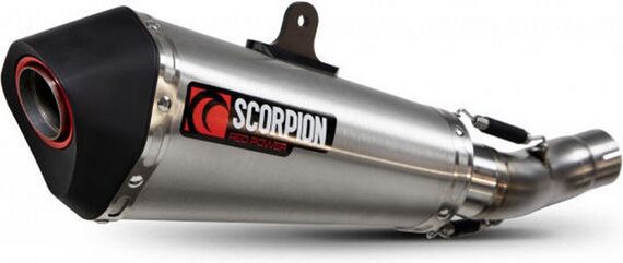 Scorpion Mufflers Serket Taper Slip-on Brushed Stainless Steel Sleeve | RHA195SEO