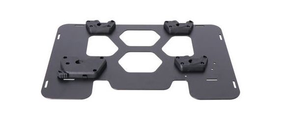 SW Motech Adapter plate right for SysBag WP L. Black. | SYS.00.006.10000R/B