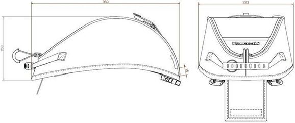 Kawasaki / カワサキ タンクバッグ ブラケット | 999941389