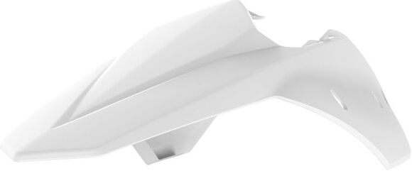 POLISPORT REAR FENDER W/SIDE PANELS WHITE | 8595700002