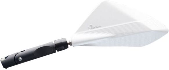 LighTech / ライテック Aluminium Mirror For Yamaha T-Max - Left Side, Color: White | SPEAL015SXBIA