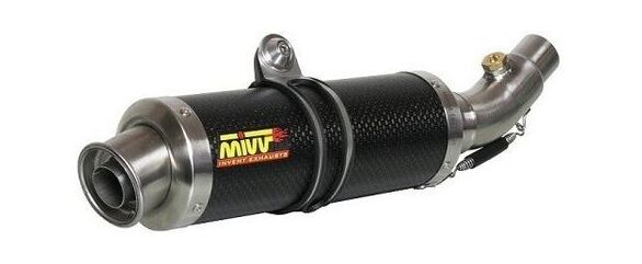 MIVV / ミヴ -SPORT GP- スリップオン カーボン 2本出し for DUCATI MONSTER 696 (08-) | D.023.L2S
