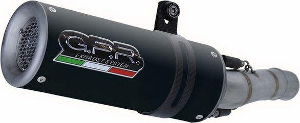GPR / ジーピーアール スリップオンエキゾーストシステム EU規格 / MATCH CARB HOM FOR US MARKET | E4.Y.197.M3.BT