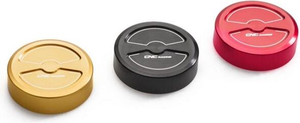 CNC Racing / シーエヌシーレーシング Front Brake Or Clutch Fluid Reservoir Cap M51X4, ゴールド | TF446G