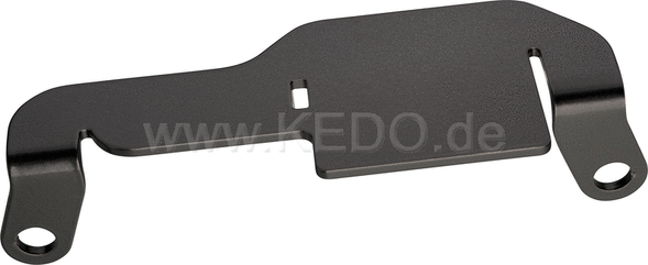 Kedo Thermostat Bracket for Jagg Mini Oil thermostat item 50253, aluminum black plastic coated | 50679