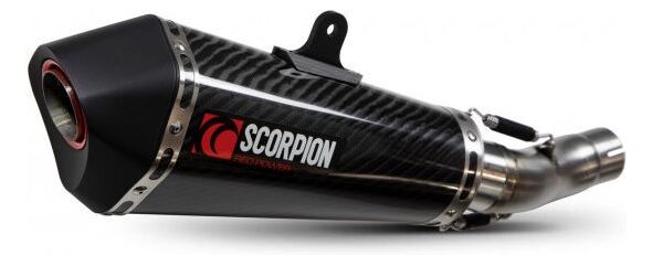 Scorpion Mufflers Serket Taper Slip-on Carbon Fibre Sleeve | RHA195CEO