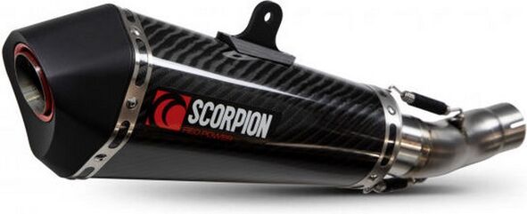 Scorpion Mufflers Serket Taper Slip-on Carbon Fibre Sleeve | RHA195CEO