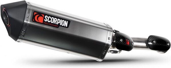Scorpion / スコーピオンマフラー Serket Parallel Slip-on Titanium Sleeve (NON EU HOMOLOGATED) | RKT91TEO