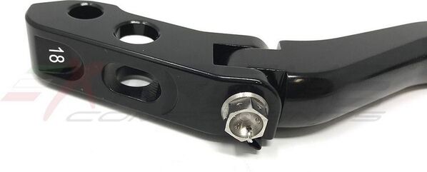 Extreme エクストリームコンポーネンツ ロング GP EVO クラッチ lever for Brembo Racing/Accossato マスターシリンダーオフセット 18 | BLCL18