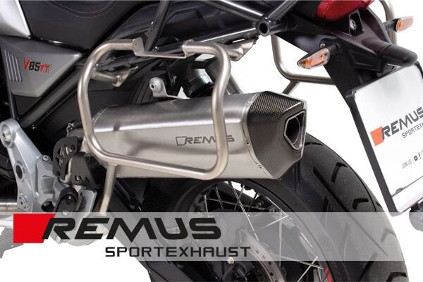 Remus（レムス）Moto Guzzi V85TT用マフラー