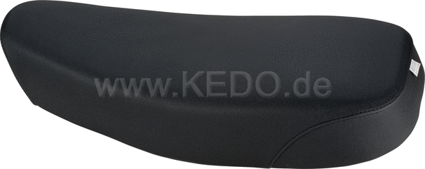 Kedo Seat 'MT-Style', flat anthracite, grained not, ready-to-mount, incl bracket rear 27153, length 55cm. | 40851