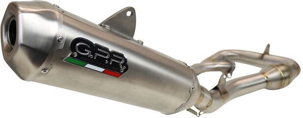 GPR / ジーピーアール Exhaust System Kawasaki Kx 450 F 2012-15 Mx competition full line Pentacross Titanium | PNT.MX.3.TO