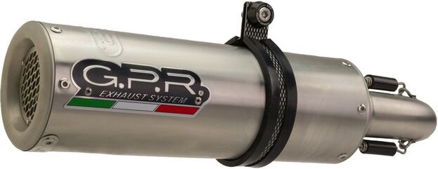 GPR / ジーピーアール Original For Kawasaki Er 6 N - F 2012/16 E3 Homologated Full Exhaust Catalized M3 Inox | CO.K.141.M3.INOX