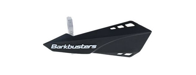 SW Motech SABRE Handguard shells. Black. Separate, removable wind deflector. | SAB-1BK-00-BK