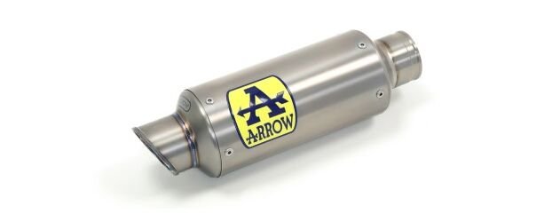 ARROW / アロー KTM RC 390 '17 eマーク認証 GP2 チタン サイレンサー + ステンレス リンクパイプ オリジナルコレクター用 | 71534GP