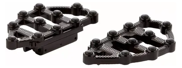 Arlen Ness / アレンネス MX Billet フロアボード ブラック | 06-896