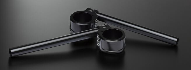 ABM / エービーエム raceClip - including handlebars 3°/Ø2/260 mm, スタンドパイプ直径: Ø38,5 mm, カラー: ブラック | 101617-D38-F15