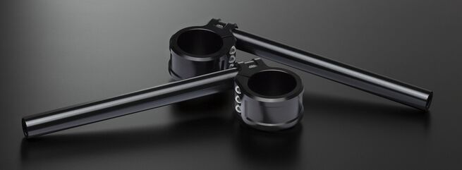 ABM / エービーエム raceClip - including handlebars 3°/Ø2/260 mm, スタンドパイプ直径: Ø43 mm, カラー: ブラック | 101617-D43-F15