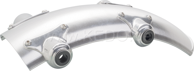 Kedo aluminum Rear fenders, including brackets, Rubbers & Bushings, Wrenchmonkees / GibbonSlap-Style (Additional parts see item 62022 + 62023). | WM0014