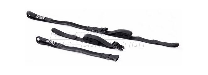 SWモテック / SW-MOTECH ROK straps 2 adjustable straps ブラック 500-1500 mm