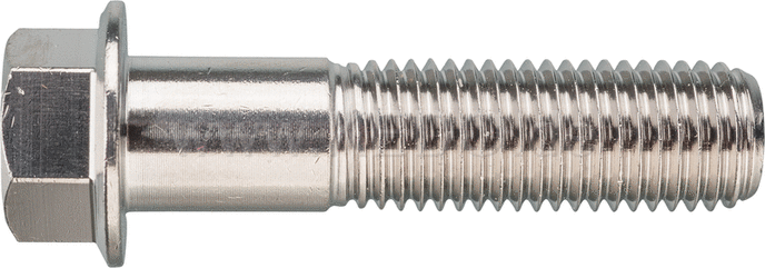 Kedo Hex Head Screw M10x1.25x40mm, stainless steel, polished, 1 piece | 50298